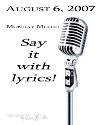 Say it with Lyrics! Say it with Lyrics!