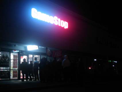 Star Trek Dorks Line the Streets in Front of Gamestop Star Trek Dorks Line the Streets in Front of Gamestop