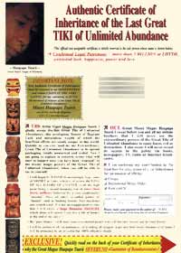 Tiki of Unlimited Abundance